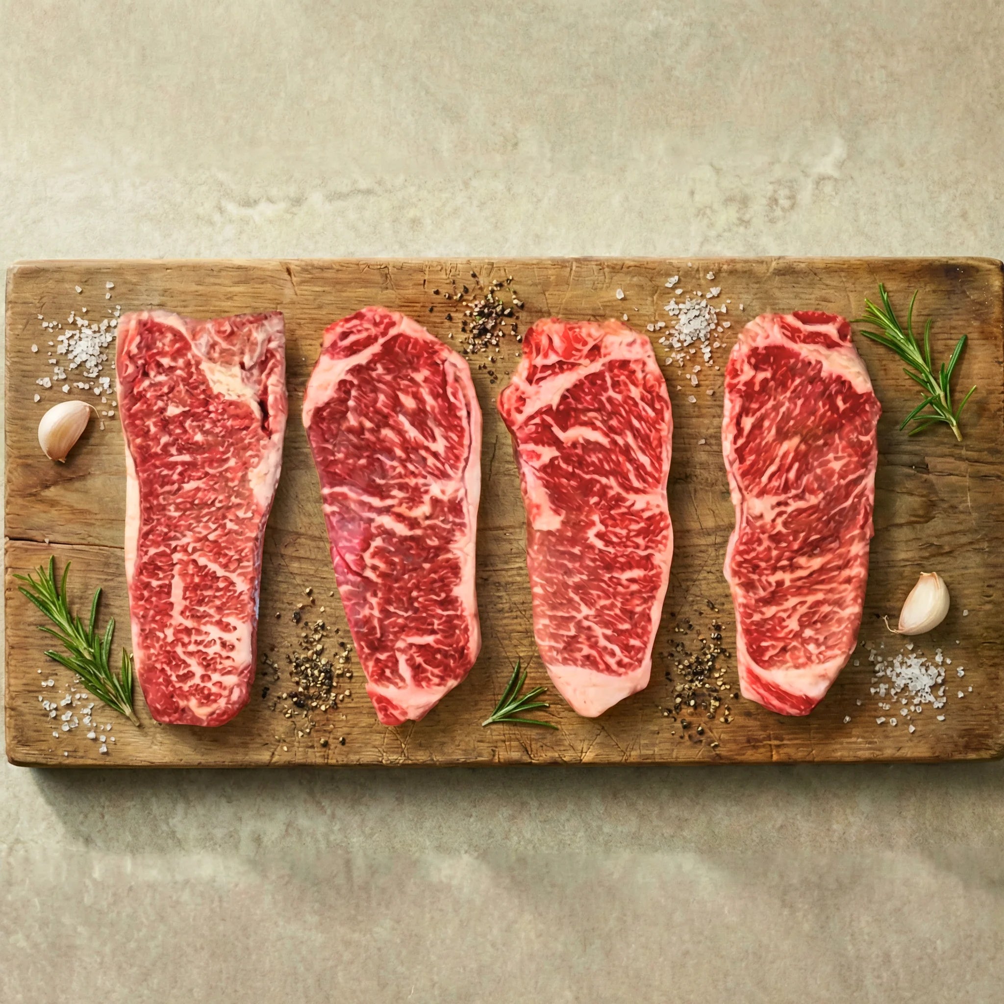 New York Steaks Seasoned