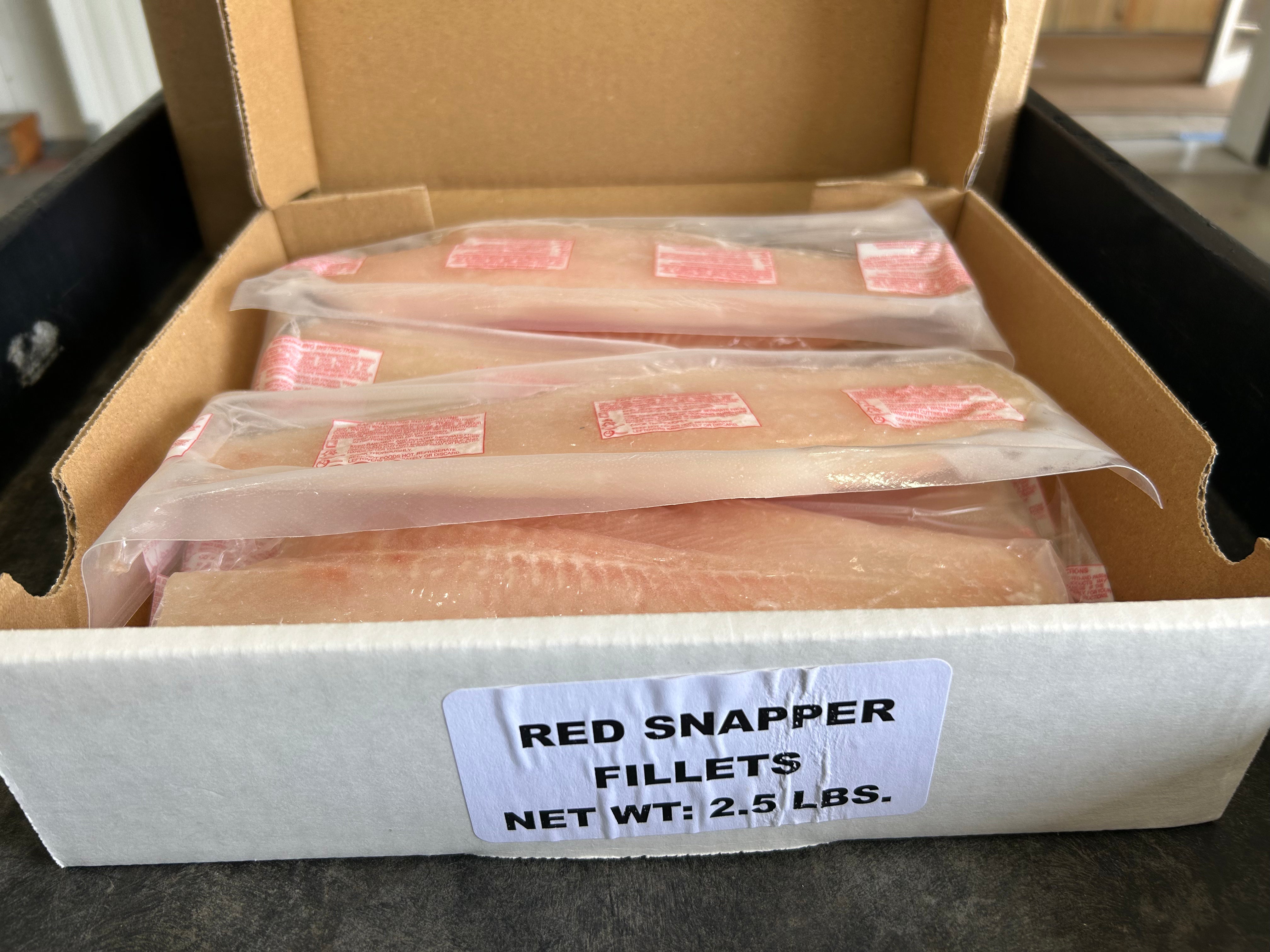 Red Snapper Filets 2.5 lbs.