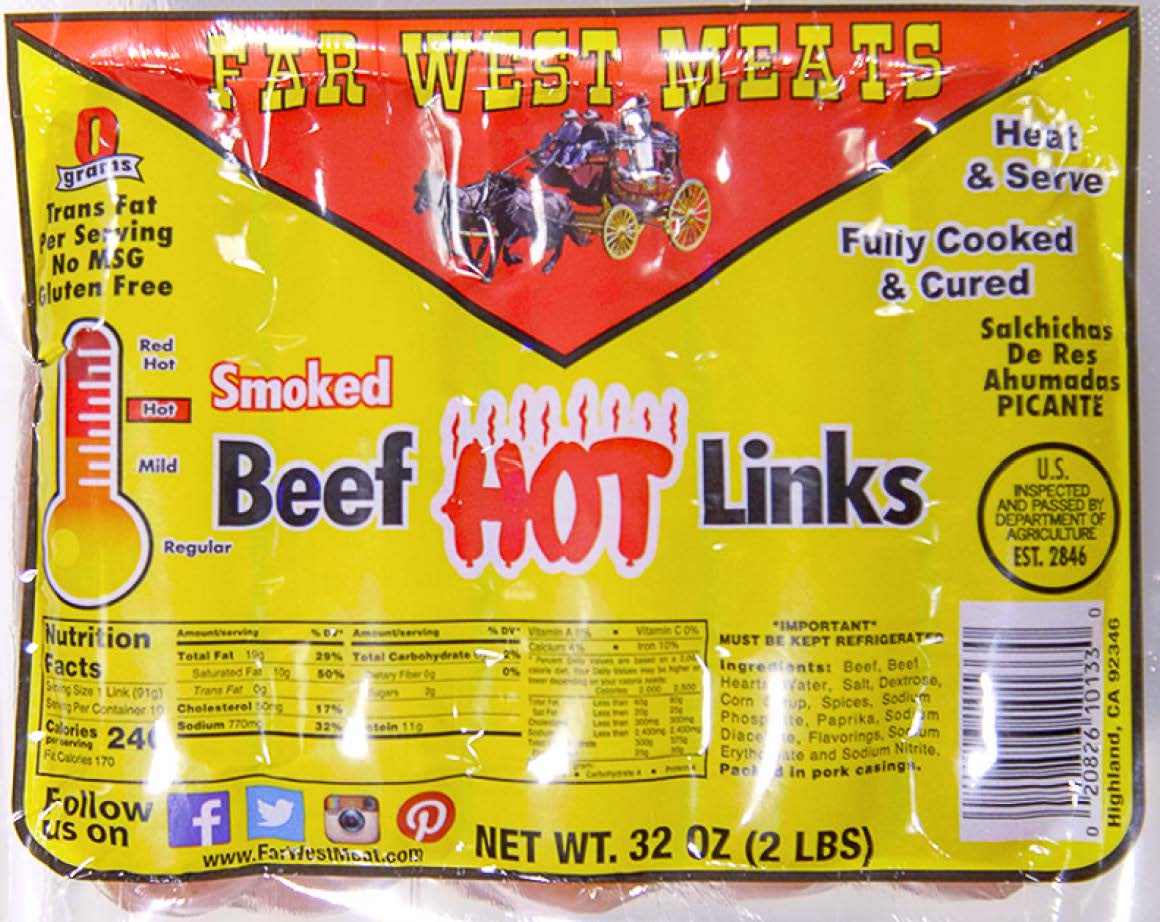 Beef Links 2 lbs.