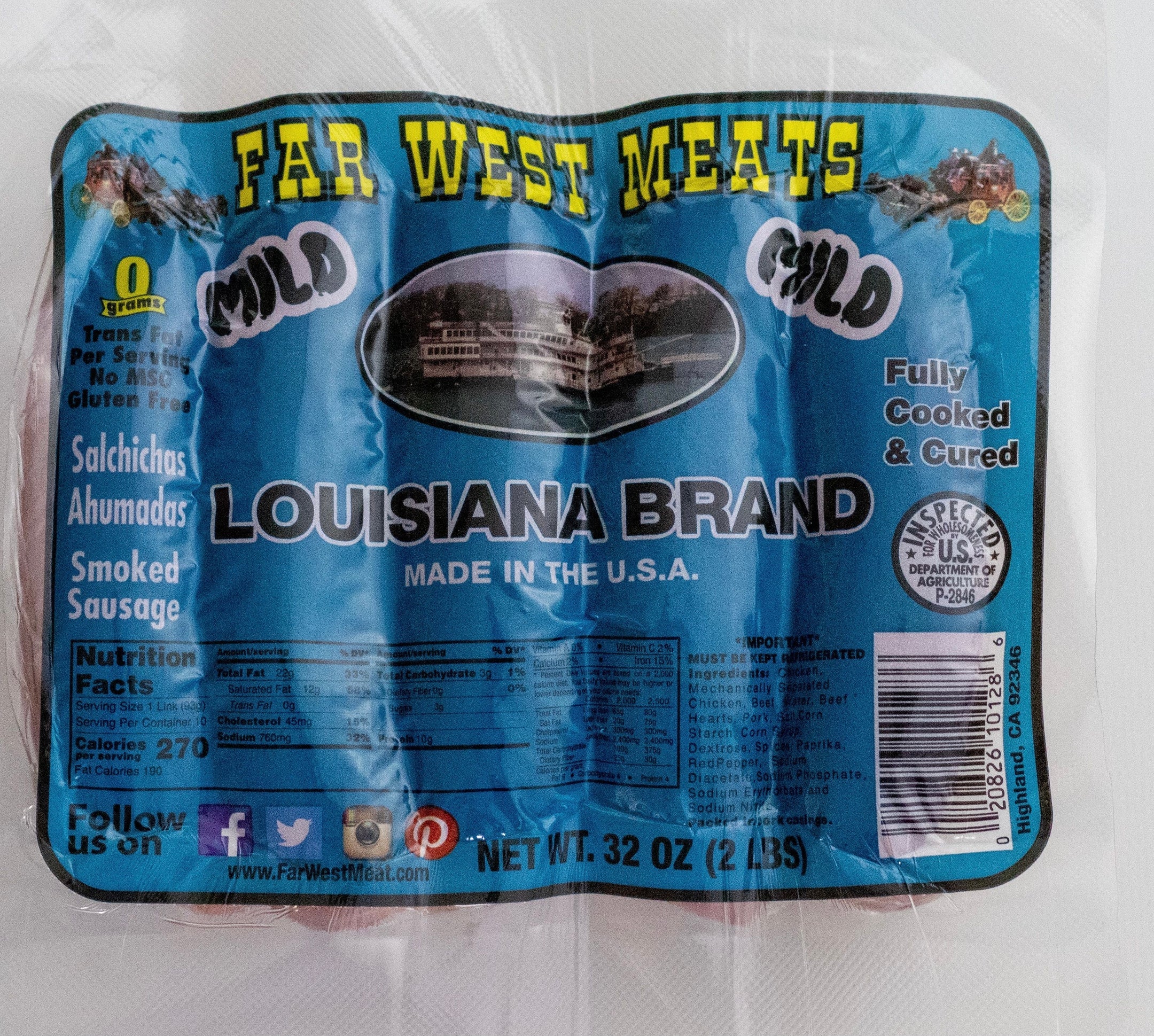 Louisiana Links 2 lbs.